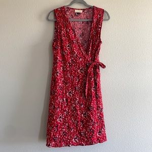 Beautiful Red Wrap Dress